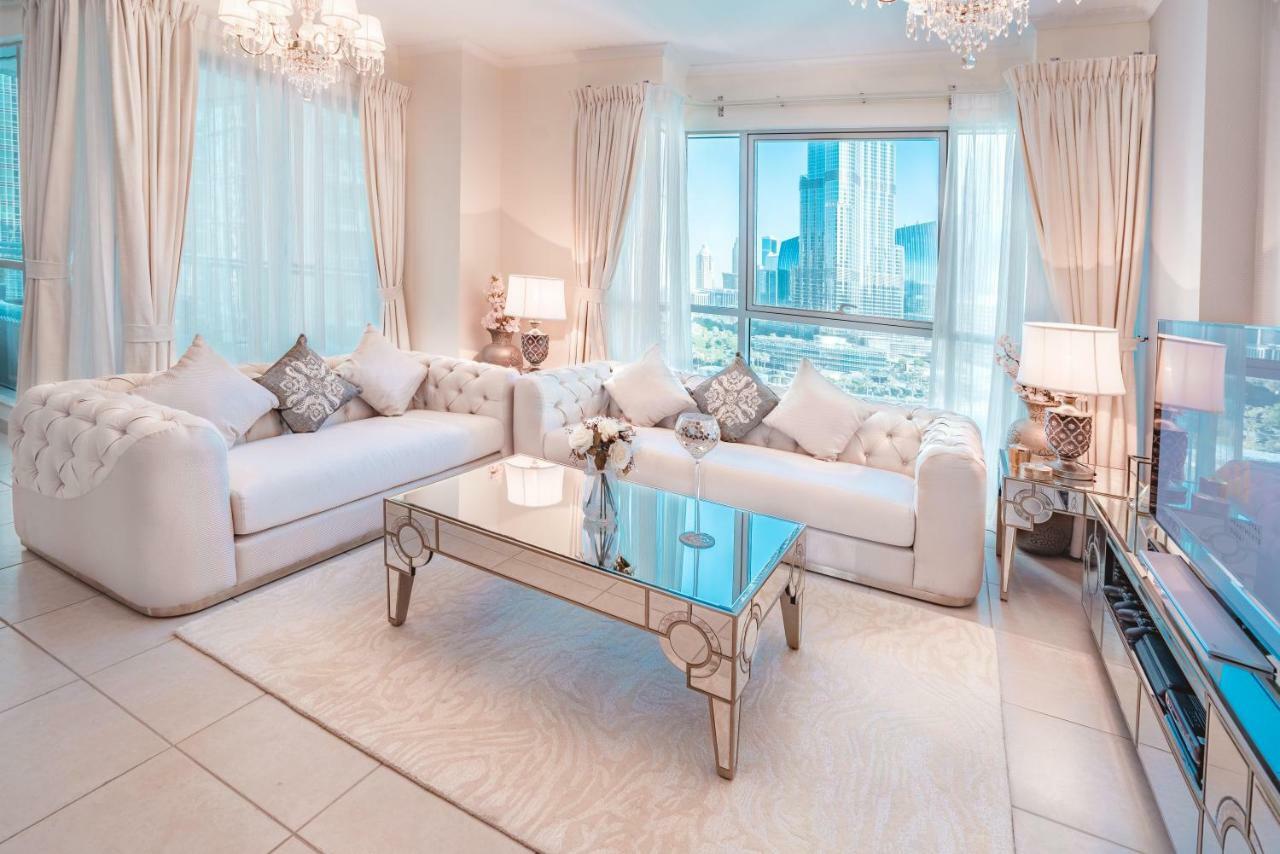 Elite Royal Apartment - Full Burj Khalifa & Fountain View - Crystal Дубай Екстер'єр фото